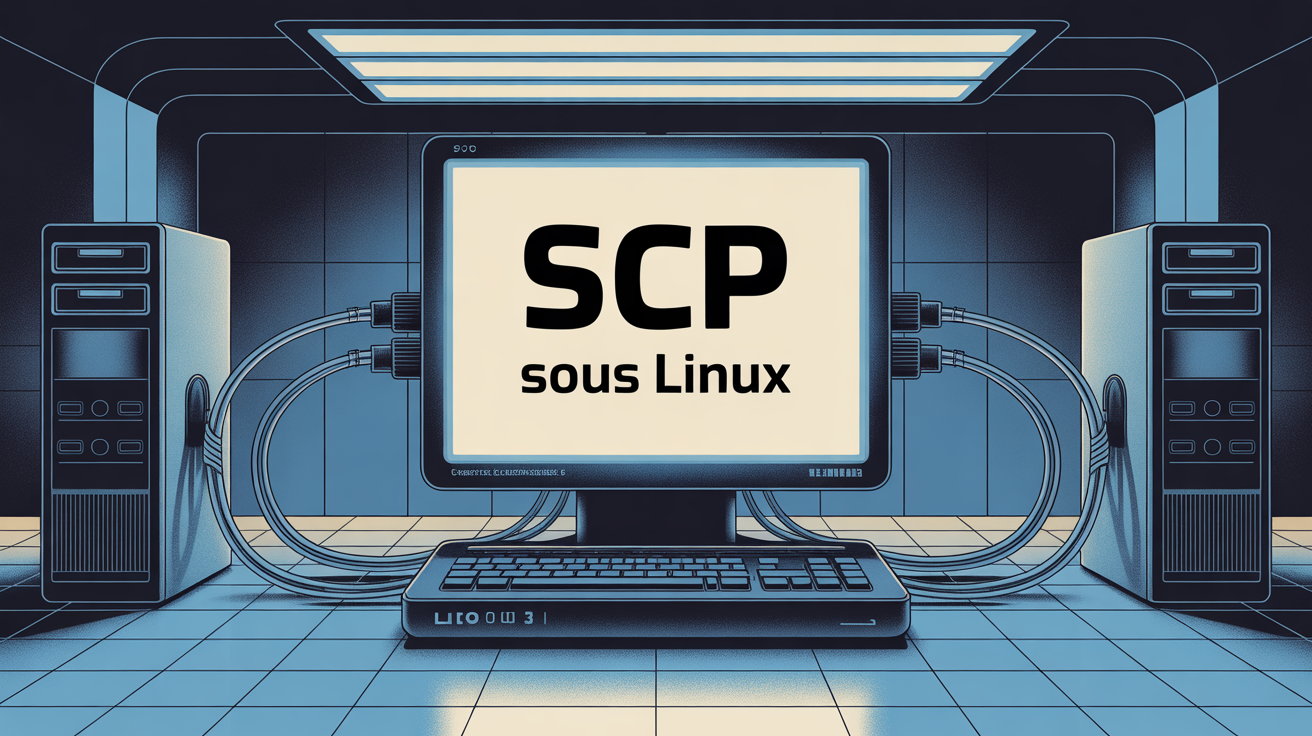 terminal scp linux câbles réseau