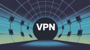 vpn comment ca marche illustration tunnel lumineux