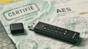 cle usb securise avec chiffrement matériel AES