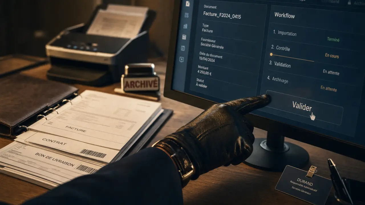 Logiciels GED cloud, OCR et workflows pour valider et sécuriser les documents