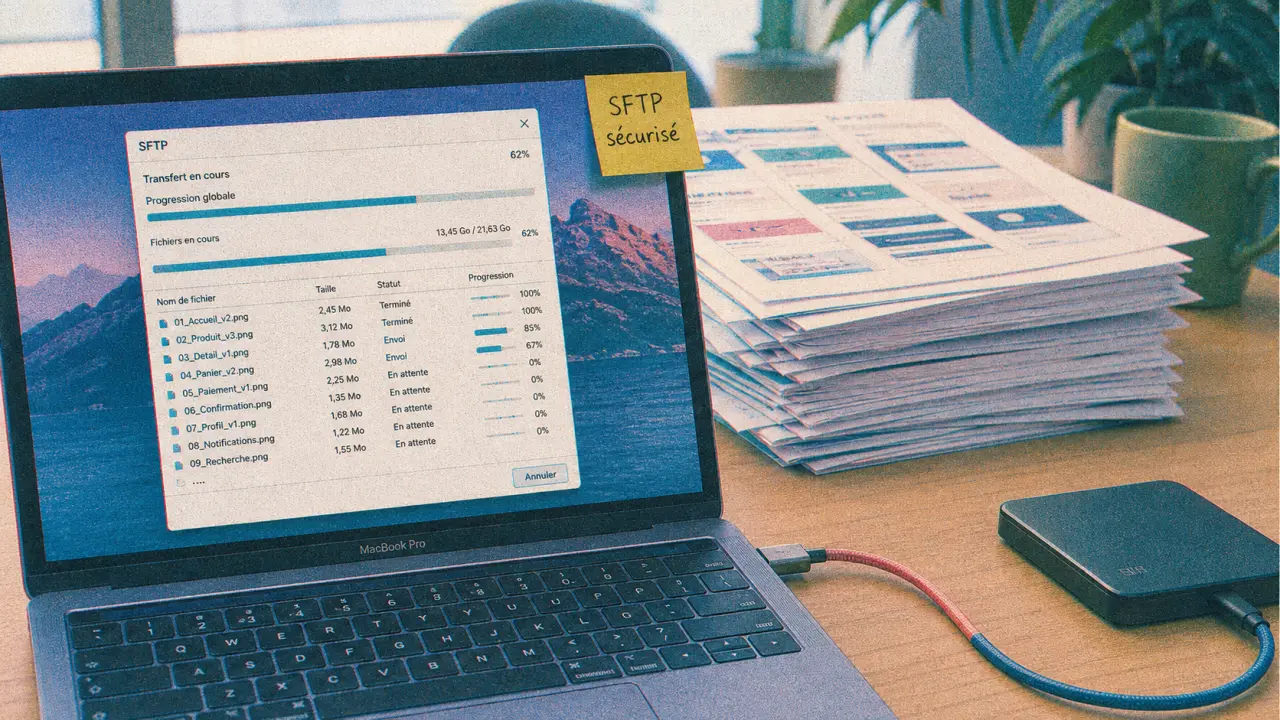 Mac OS X FTP client : SFTP sécurisé sur Mac