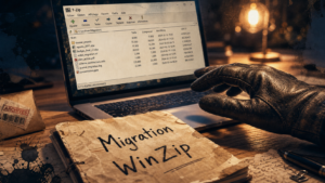 Nommez une alternative libre au logiciel propriétaire WinZip : 7-Zip