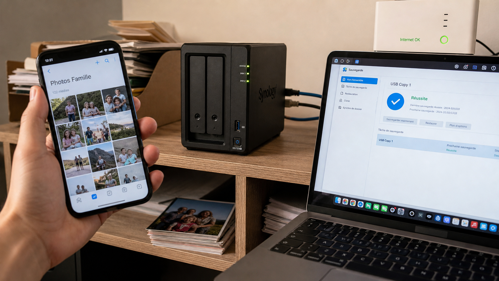 Quel NAS choisir : baies, RAID et sauvegardes pour photos et fichiers