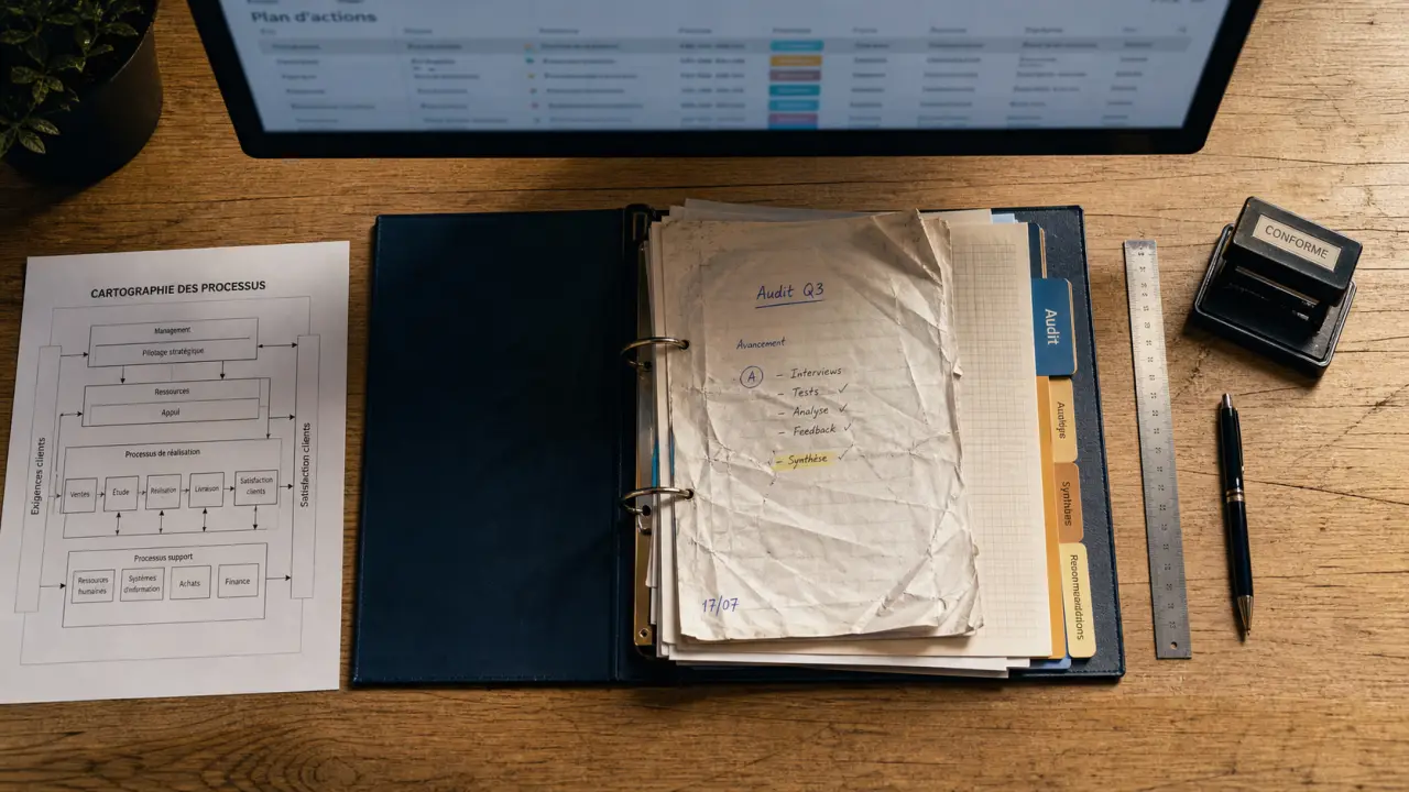 Audit gestion documentaire : flux, validations et archivage GED