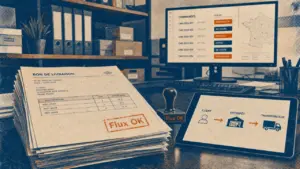 Flux d information en entreprise : bons de livraison et schéma logistique