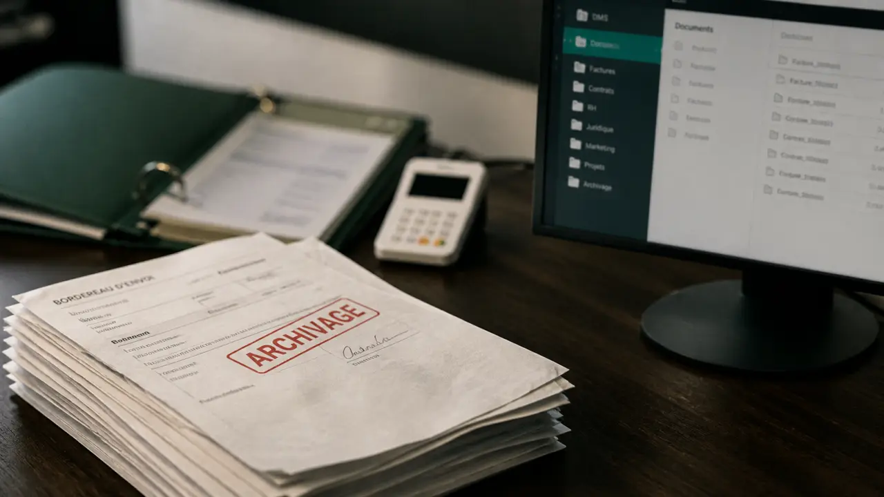 GED avantages : documents et archives centralisés