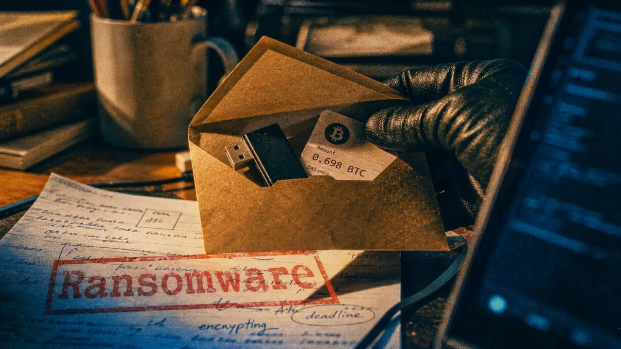 Logiciel malveillant nom : signes d’infection ransomware sur papier et clé USB