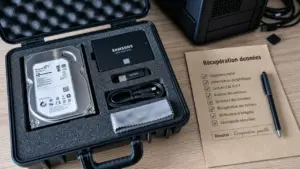 récupération de données lille sur disque dur, diagnostic et câbles