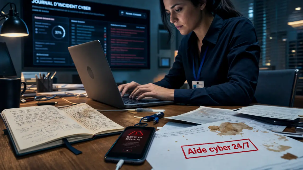 Service de sécurité informatique : diagnostic et réponse à cyberattaque, analyse d’incident 24/7