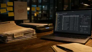 System Document Management : versions, droits et workflows documentaires