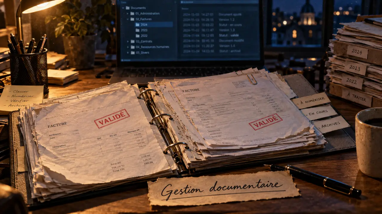 Gestion documentaire : documents, versions et responsabilités