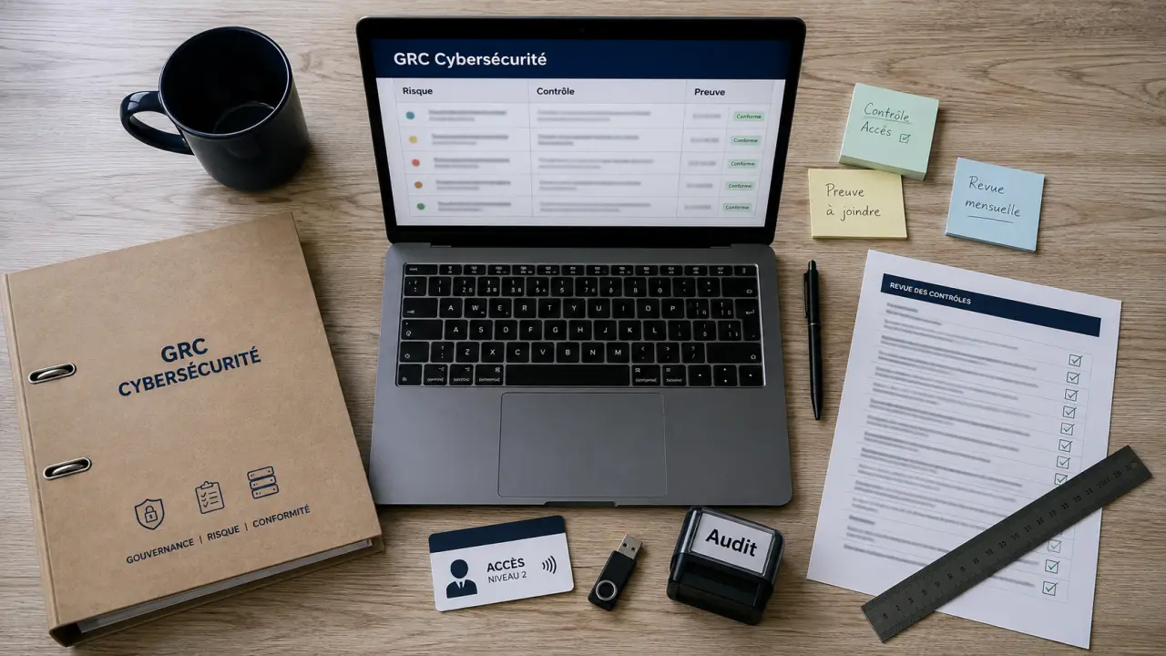 grc cybersécurité : gouvernance risques conformité, audit et preuves
