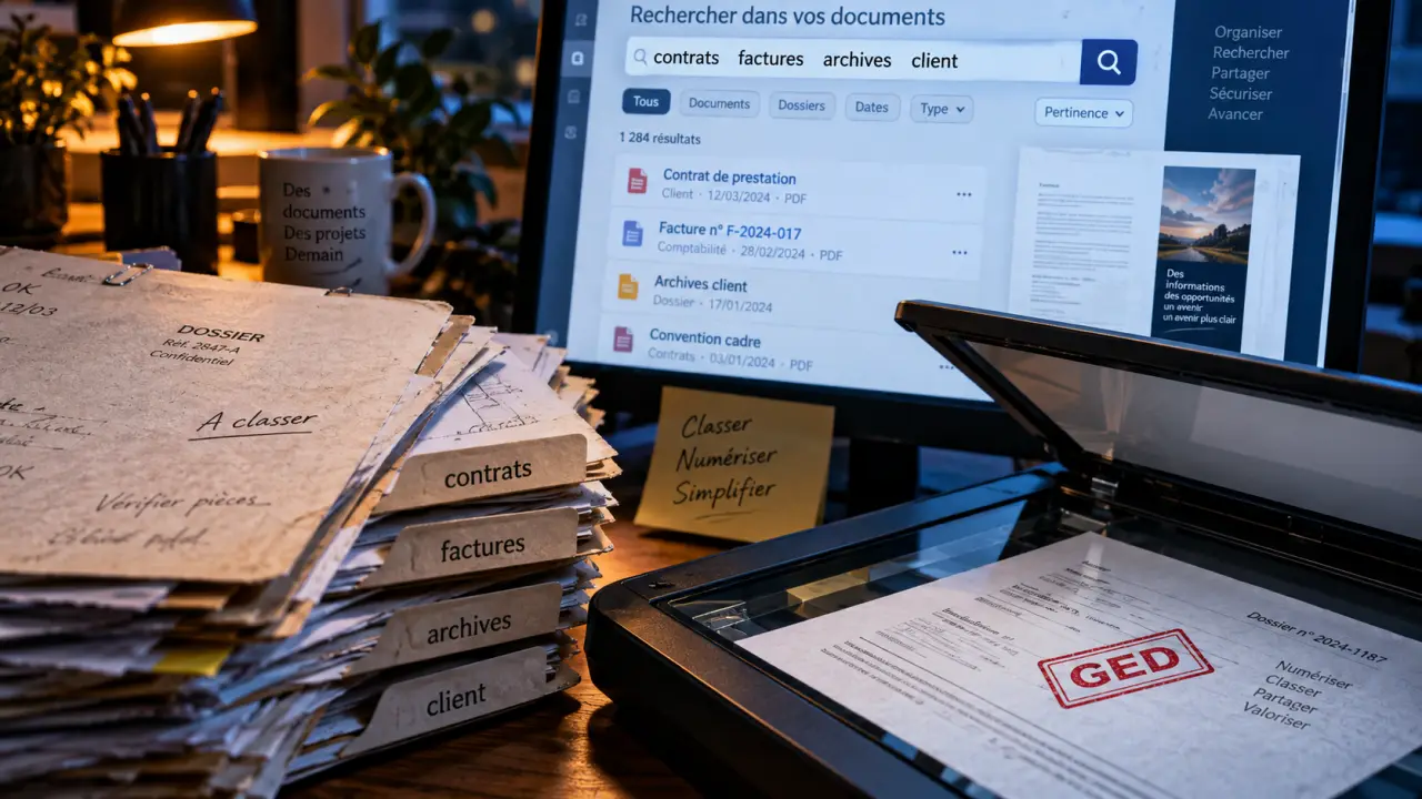Logiciel GED pour automatiser la gestion documentaire et gagner en productivité