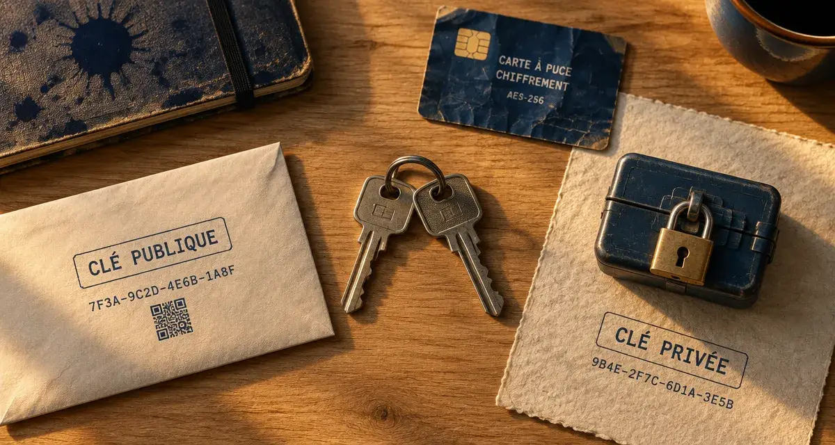 Clé publique et clé privée : cle publique privée à protéger
