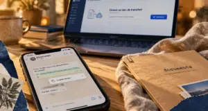 Créer un lien WeTransfer : copier le lien de transfert