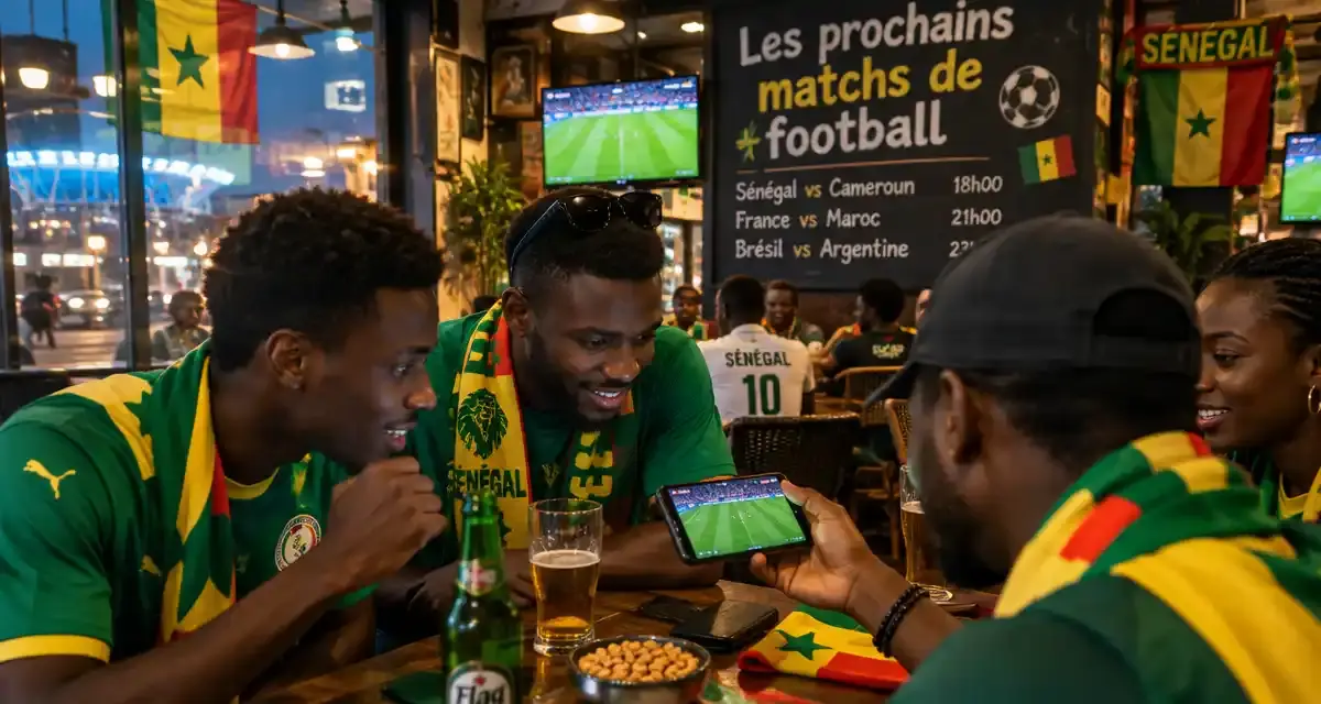 les prochains matchs de football suivre en direct sur smartphone au s n gal featured image