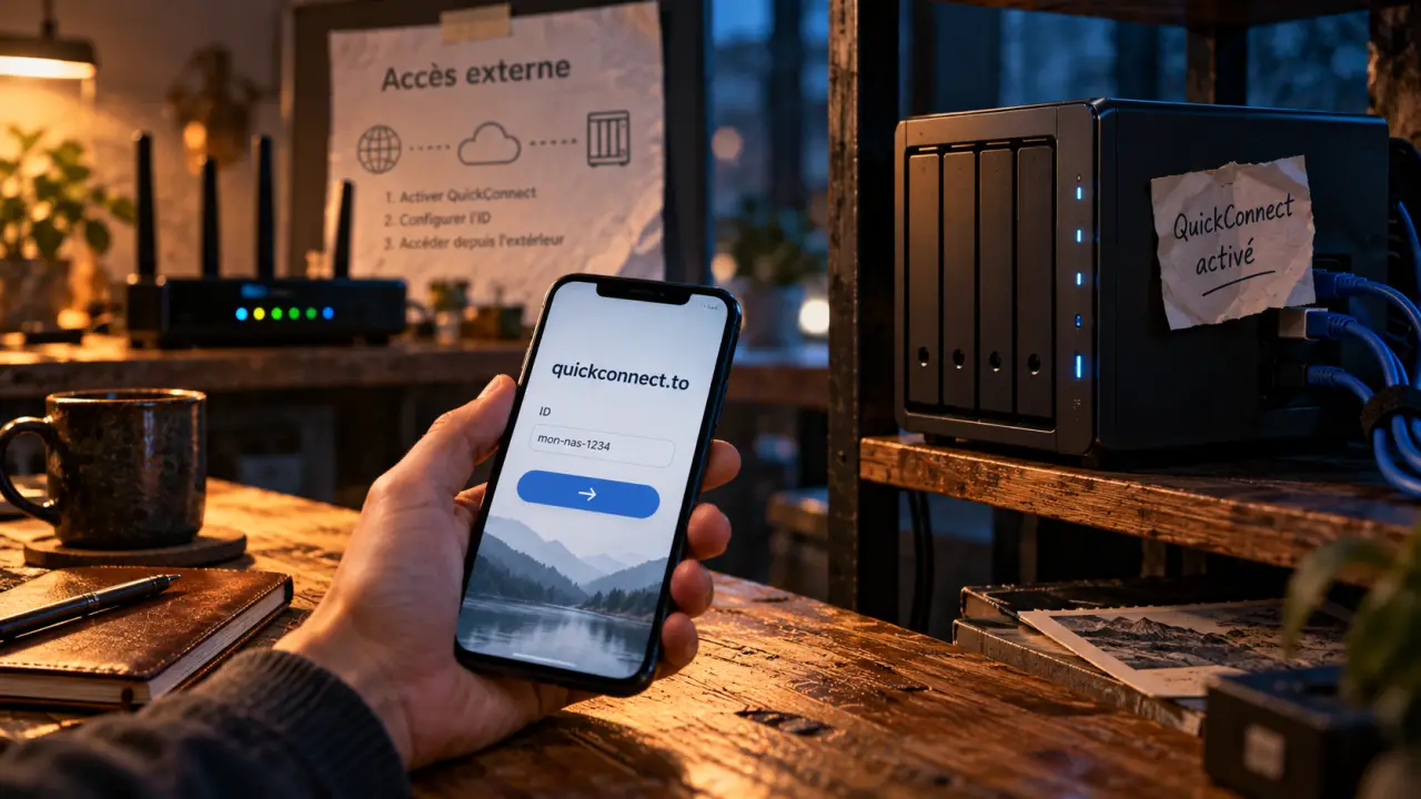 QuickConnect Synology pour accéder à distance sans redirection manuelle des ports