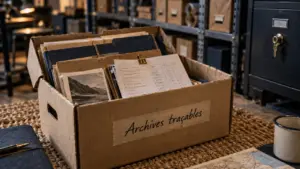 Stockage archive : box d’archives, dossiers retrouvés facilement